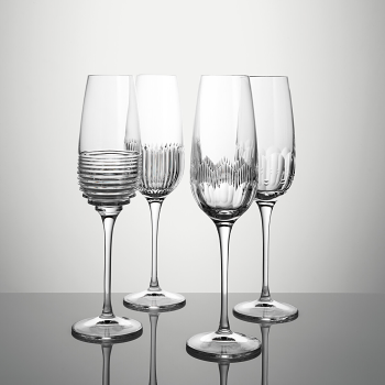 Mixology Flute Mixed Set of 4