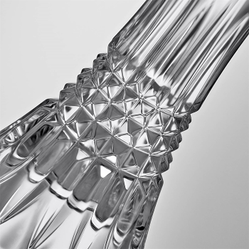 Lismore Diamond Candlestick 17.5cm, Set of 2