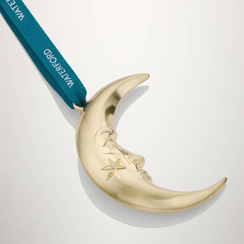 Moon Golden Ornament