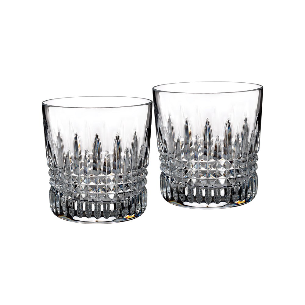 Shot Glasses Home Pair Waterford Crystal Giftology Lismore Diamond Shot
