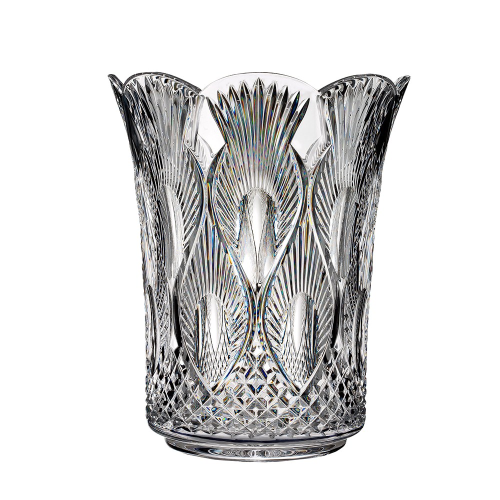 Waterford Crystal Peacock Vase 30cm Waterford Crystal Australia