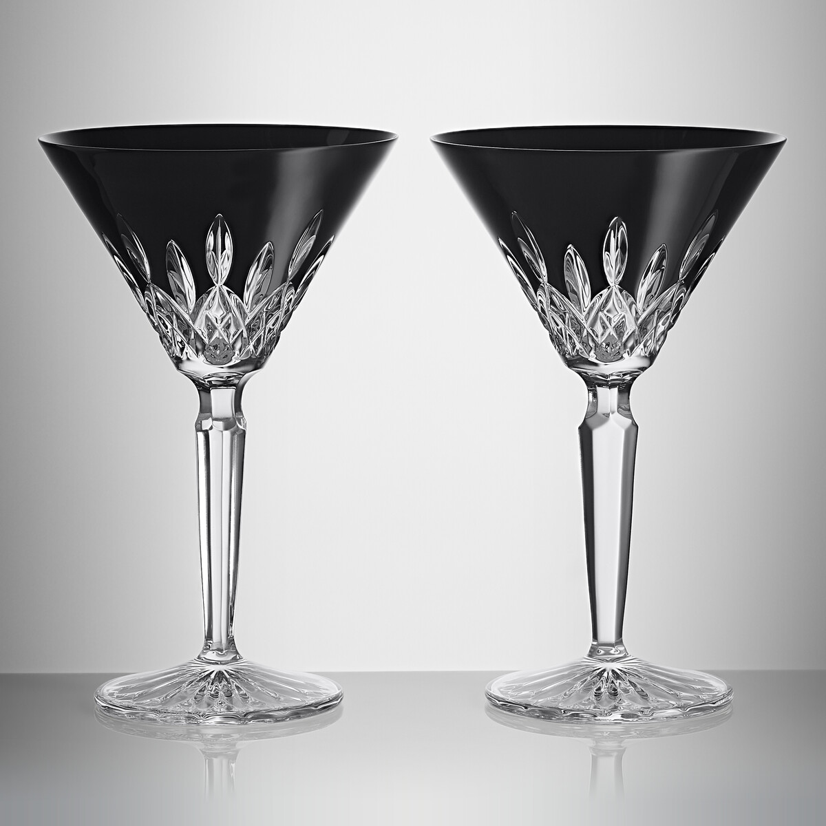 Lismore Black Martini Set of 2