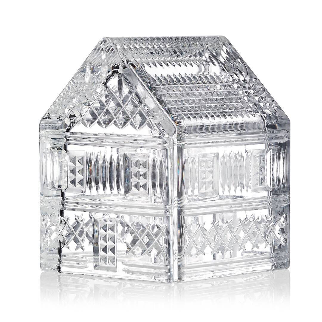 Christmas Crystal Ornaments Gingerbread House