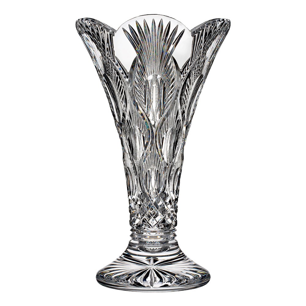 Waterford Crystal Peacock Vase 35cm Waterford® Crystal