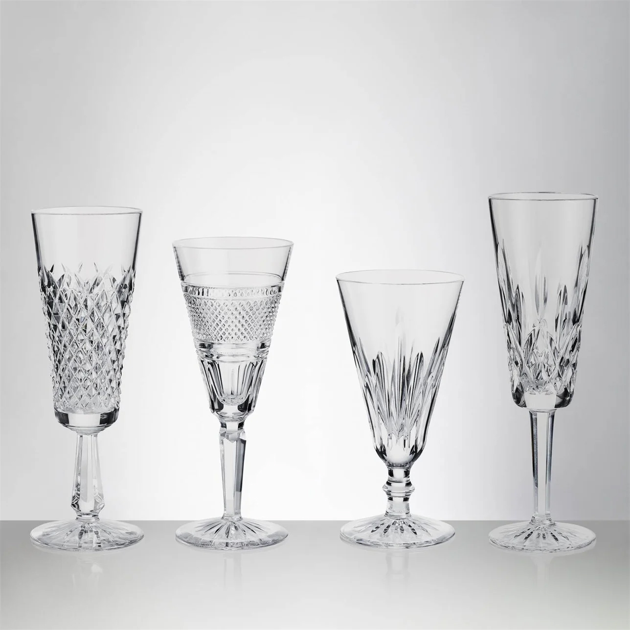 Heritage Mastercraft Flute, Set of 4 Mixed