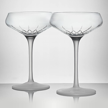 Lismore Arcus Coupe 260ml, Set of 2