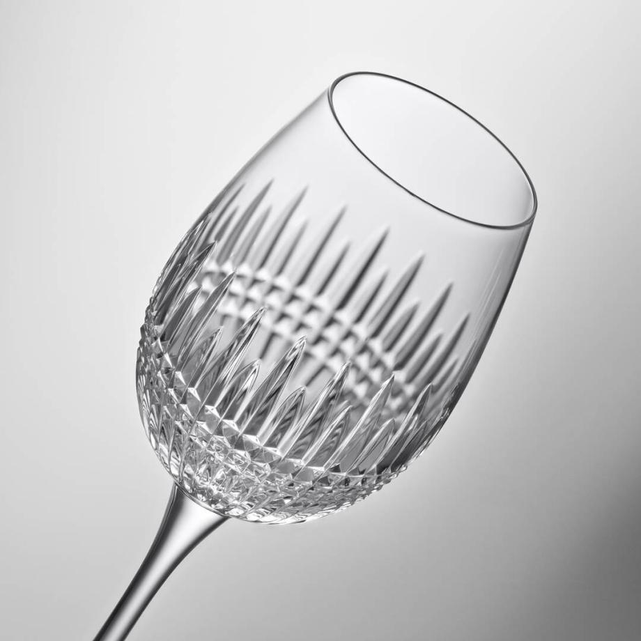Lismore Diamond Essence Goblet Pair