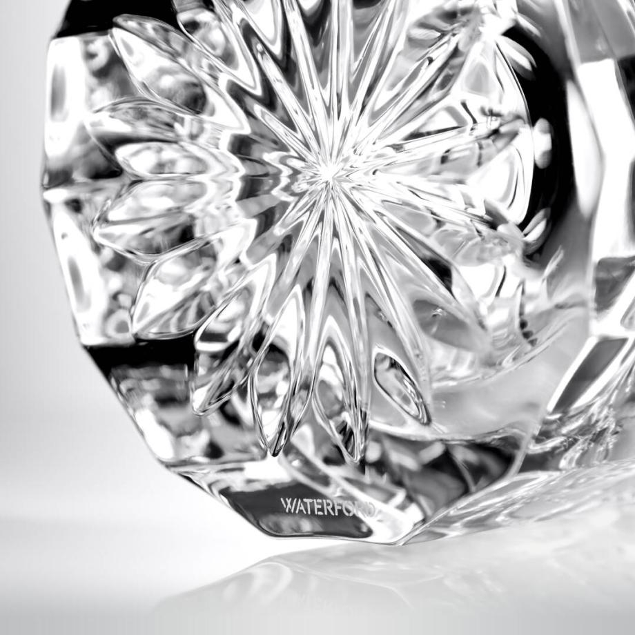 Lismore Black Vase 30cm