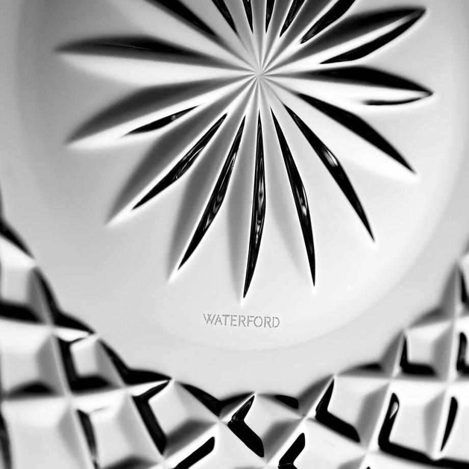 Lismore Black Decorative Plate 30cm