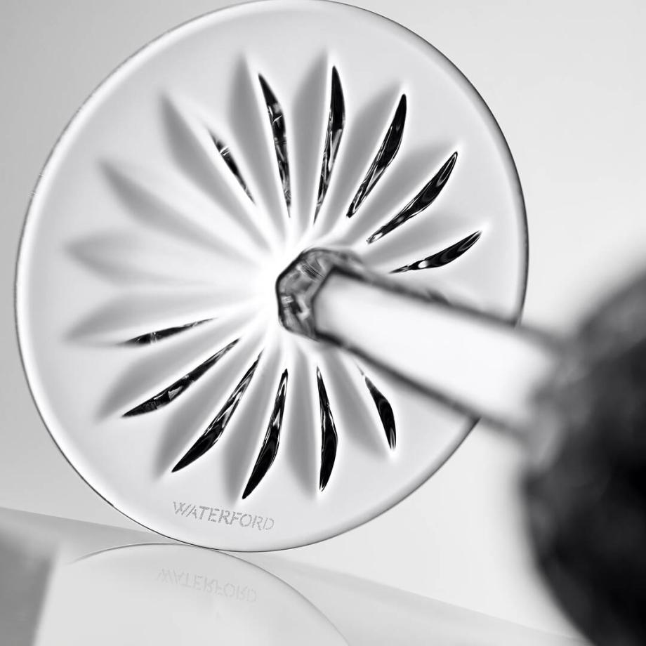 Lismore Black Goblet Pair 345ml