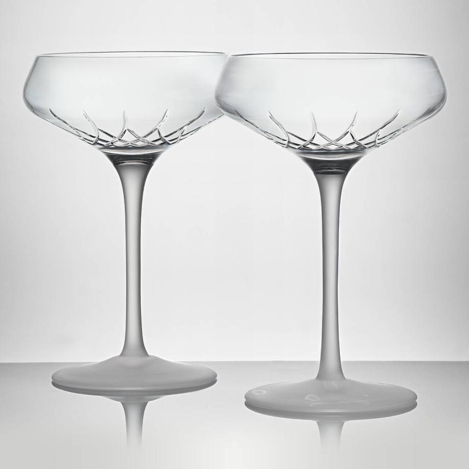 Lismore Arcus Coupe 260ml, Set of 2