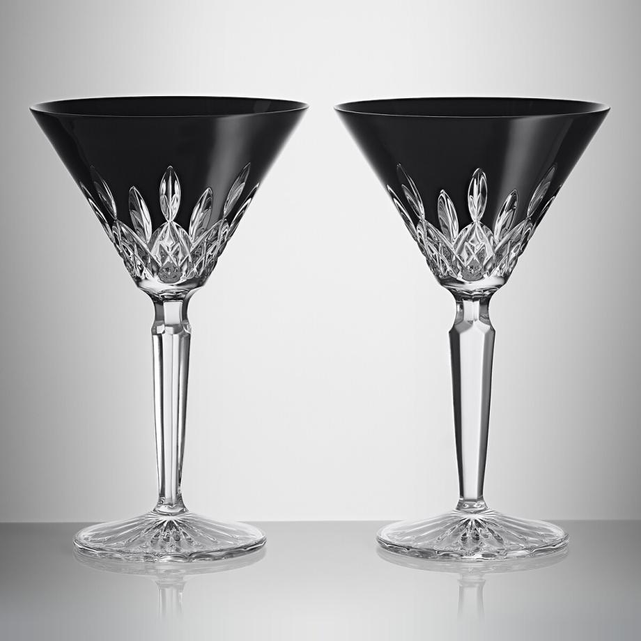 Lismore Black Martini Set of 2
