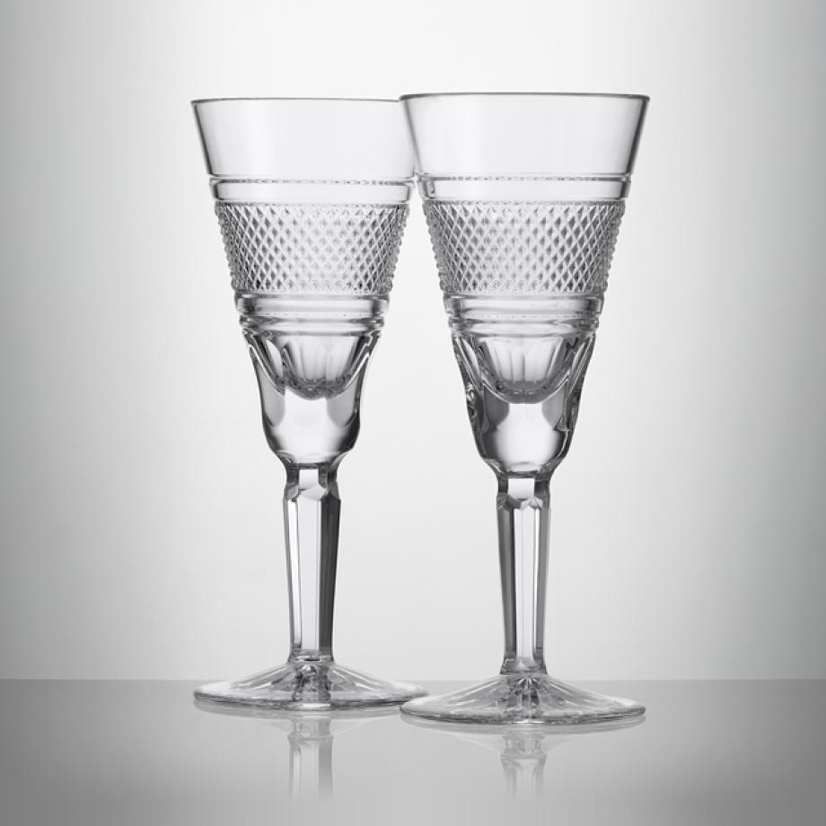 Mastercraft Heritage Rossmore Flute 180ml Set of 2 side