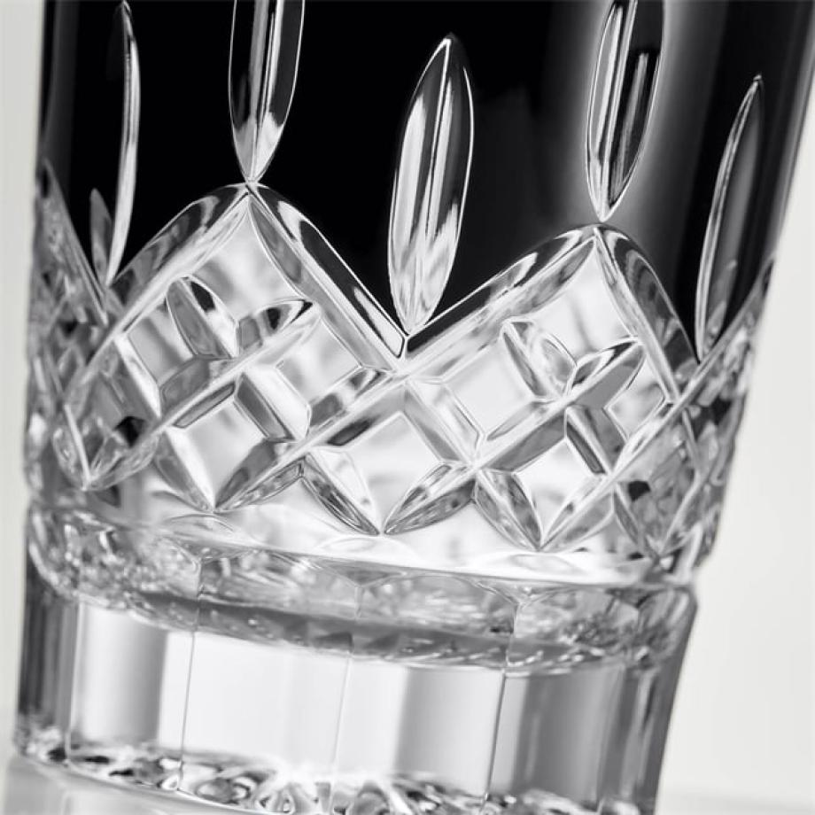 Lismore Black Tumbler, 310ml, Set of 2