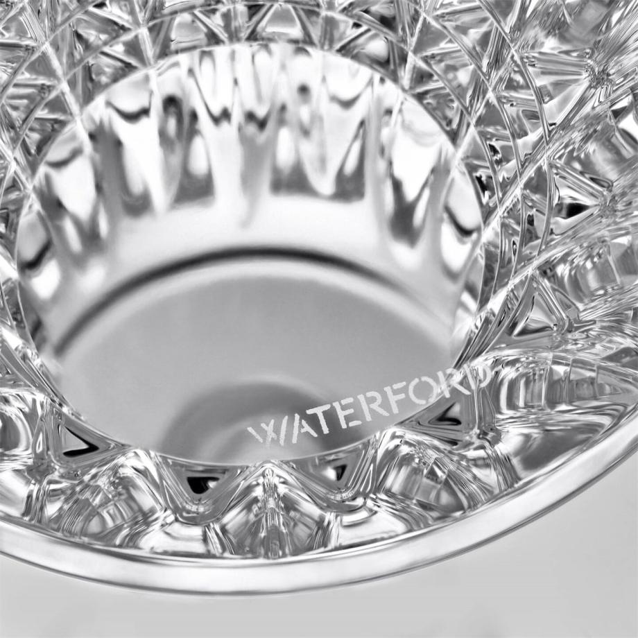 Lismore Diamond Candlestick 17.5cm, Set of 2