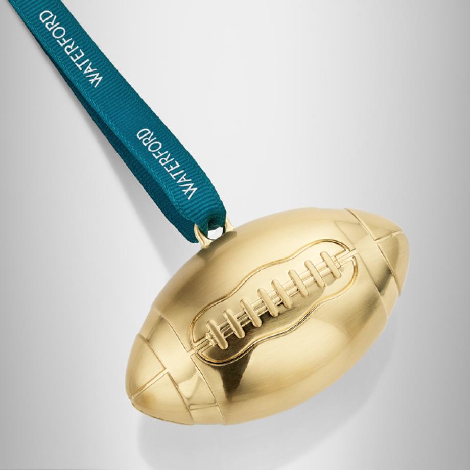 Football Golden Ornament