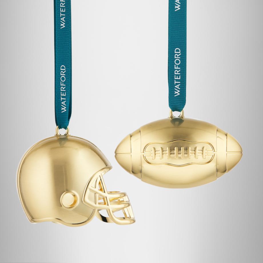 Football/ Football Helmet Ornament, Set of 2