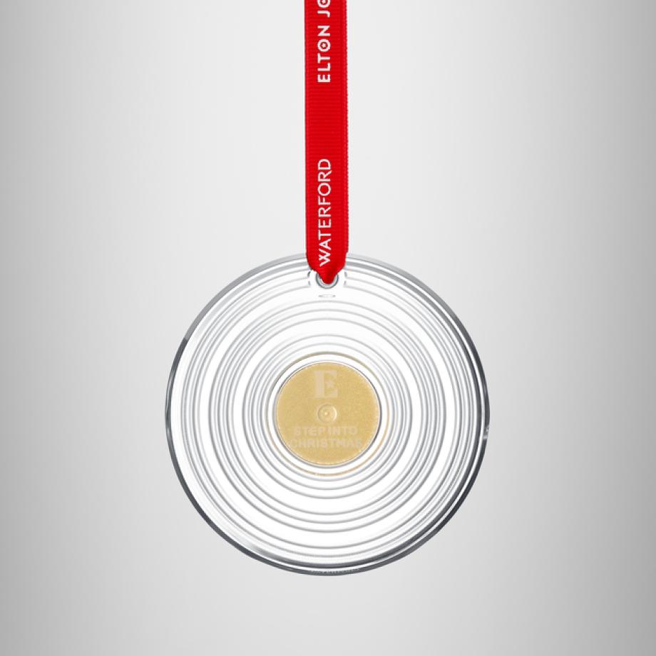 Elton John Vinyl Ornament