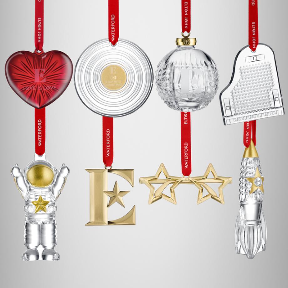 Elton John Ornament Set of 8