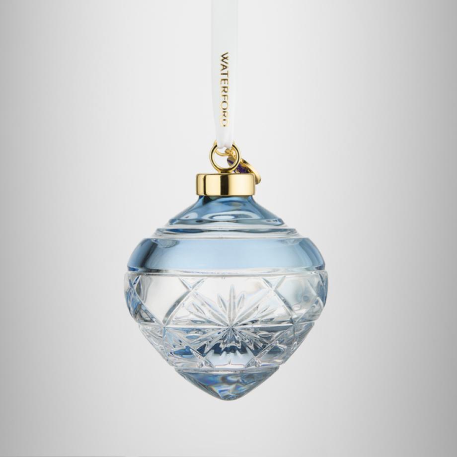 Winter Wonders Bauble Snowflakes Light Blue