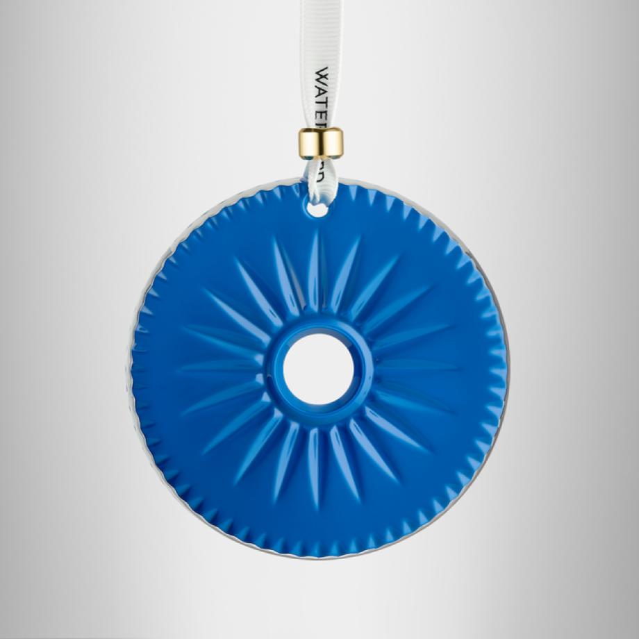 New Year Disc Firework Blue