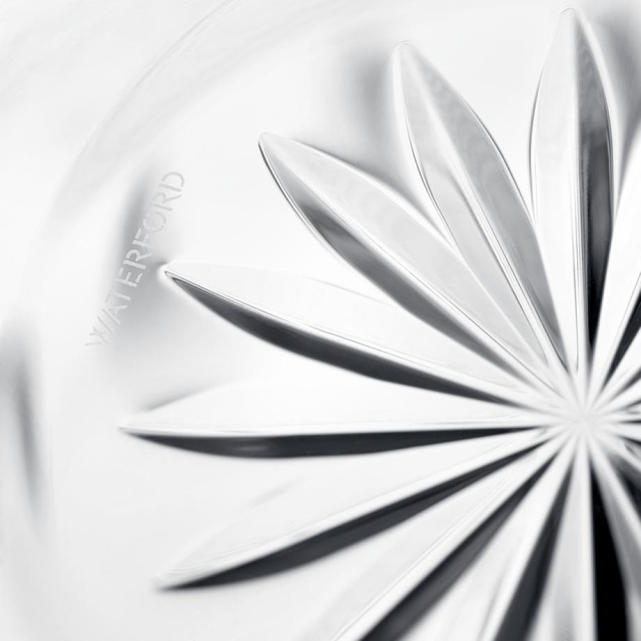 Lismore Red Round Candlestick 20cm Set of 2