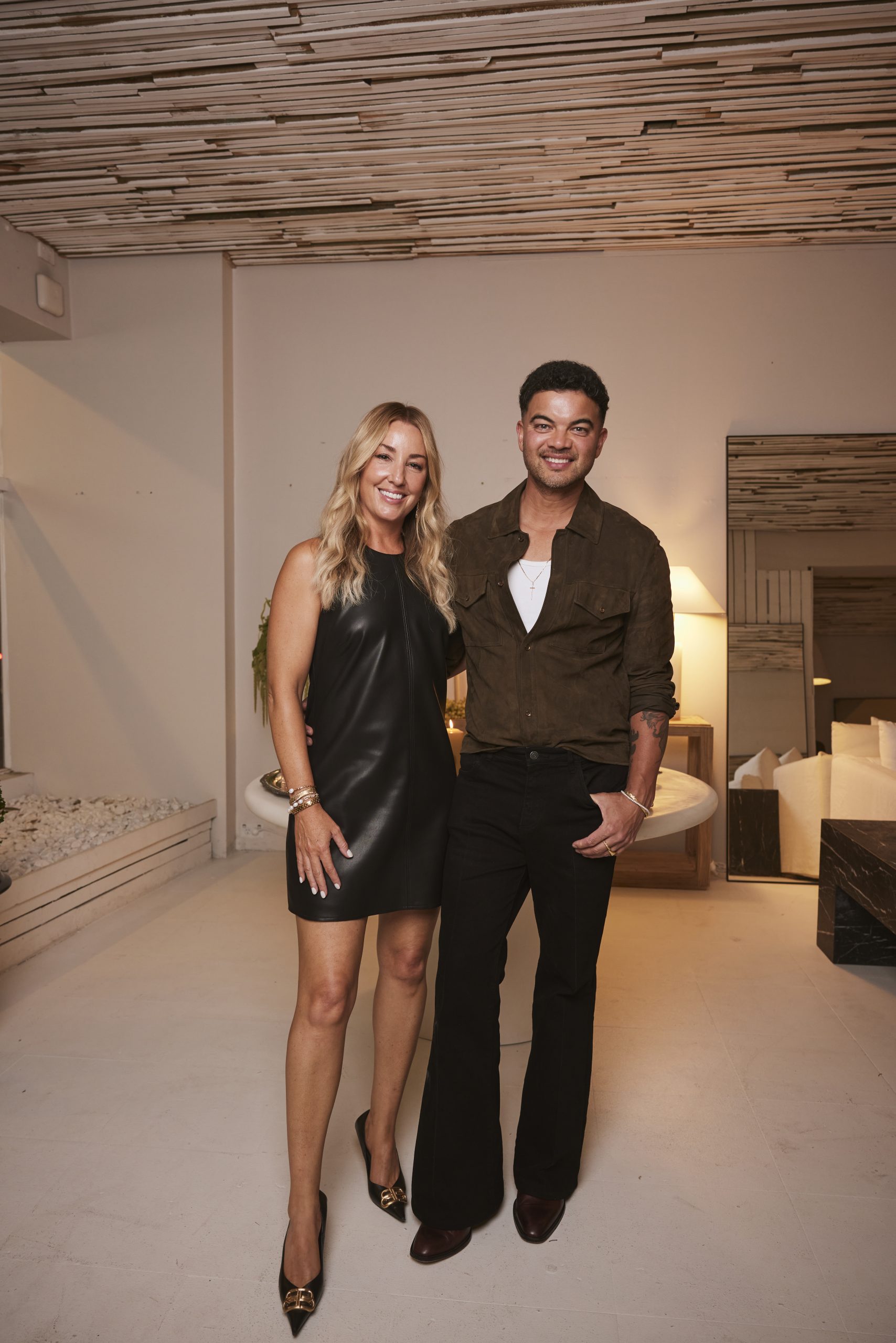 Julie and Guy Sebastian